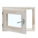 Window, 30 × 40cm, double glass of linden