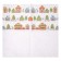 Paper napkins “Happy New Year”, houses, single -layer, 24x24 cm, set 20 pcs