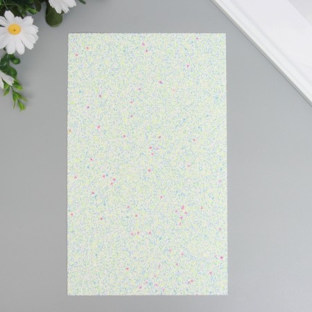 Liszt for creativity claims of "sparkle" yellow-blue sheet 33x20 cm thickness 1.6 mm-1