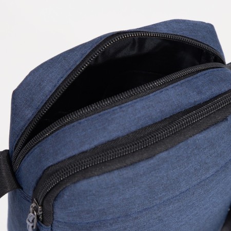 Male bag, blue color-5