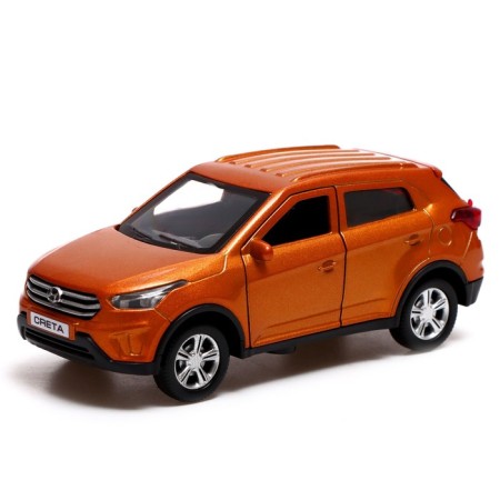 Metal machine Hyundai Creta/Skoda Yeti, 12 cm, doors, baggage, inertia, mix