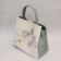 Women's bag Eleganta sky blue flowers