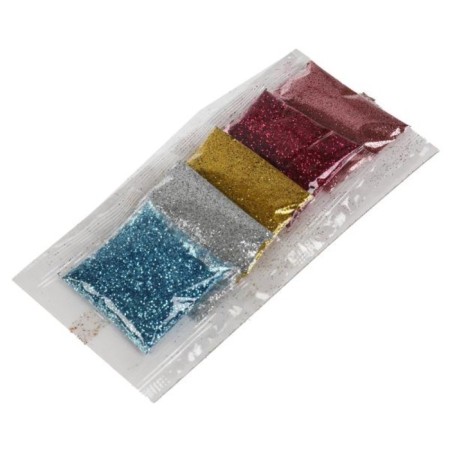 Set for children's creativity "Barbie" Application of sand with glitter, 17 × 23 cm-3