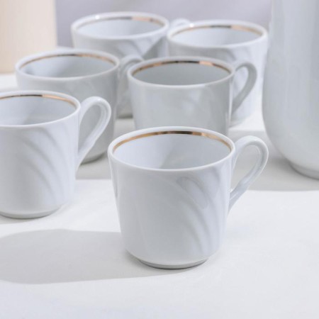 Set of drinking porcelain "linen", 8 items-2