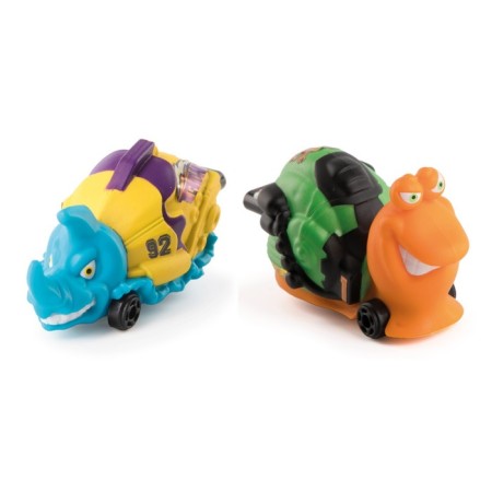 Set of game Bugs Racings "Race beetles. Snail and rhino ", with two cars-4