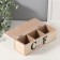Casket wood 3 divisions "Coffee from Spain" 8.5x23.7x7 cm