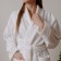 Terry robe "Alba", size XXXL