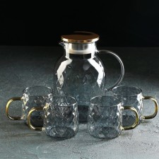 Set for drinks made of glass Magistro 