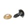Screw eyes with plugs, “sparkles” set of 30 pcs, size 1 pc: 1.6 cm, blue color