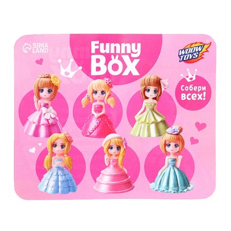 Funny Box game set, princesses, mix-8