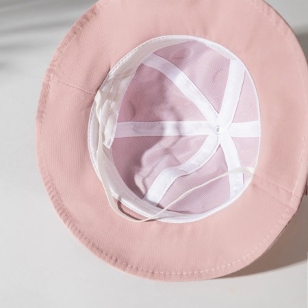 Panama for the girl "Layer" minku pink color, river 50-2