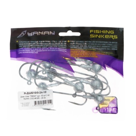 Jig ball "Yaman", 24 g, 10 pcs.-3