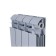 Bimetallic radiator Global Style Plus 500, 100 mm, 4 sections, color gray color