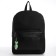School textile school with pockets, 38x29x11 cm, black color