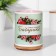 Sublimation mug "beloved grandmother", white color, volume 320 ml, pink bottom