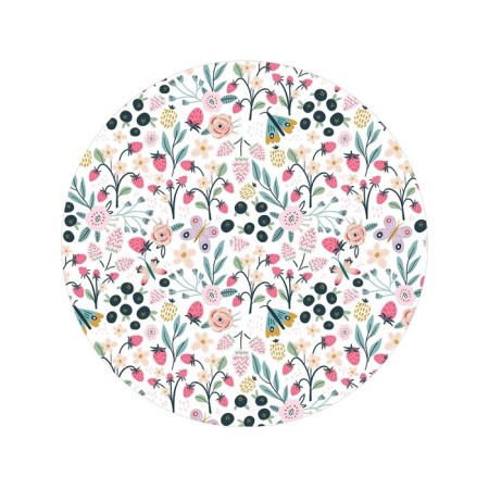 Pareo and beach rug "Field of abundance", d = 150 cm-1