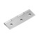 Loop overhead tundra, 66x38x0.9 mm, chromium color, 2 pcs
