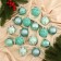 Set of balls plastic D-6 cm, 16 pcs "Melody" Pattern Cod, Green