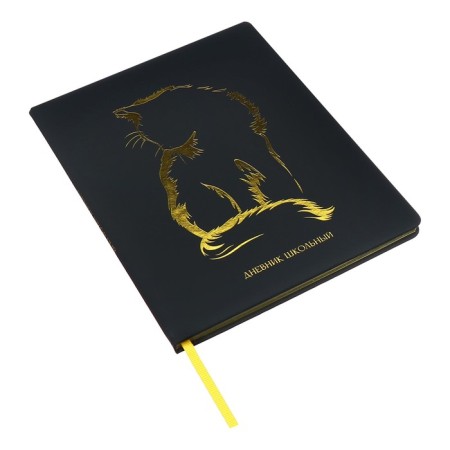 Diary 1-11 Grade "Kisul Vasily", artificial leather, foam, foil embossing, 48 sheets-1