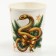 A glass of paper disposable "snake", 250 ml