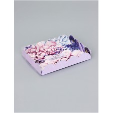 Коробка для печенья, кондитерская упаковка, "Комплимент", 14 х 10,5 х 2,5 см