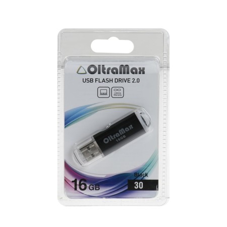 OLTRAMAX 30, 16 GB, USB2.0 flash drive, Thu up to 15 MB/s, PLO up to 8 Mb/s, black-4