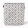Textile basket of the shade color white, 32*32*32 cm
