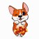 Package for sweets "Corgi", 11 x 6 cm