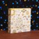 New Year. Box for 8 sweets and chocolate, 17.7x17.7x3.8 cm, confectionery packaging