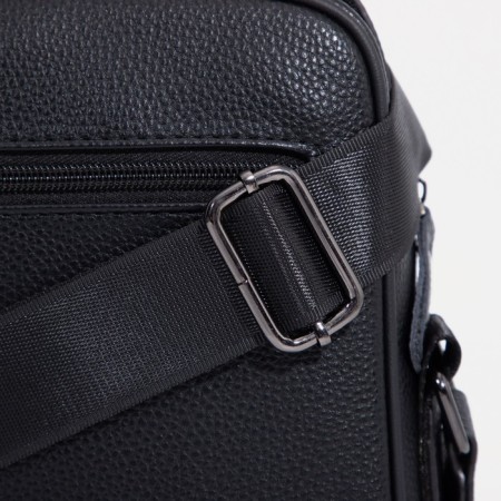 Male bag, black color-4