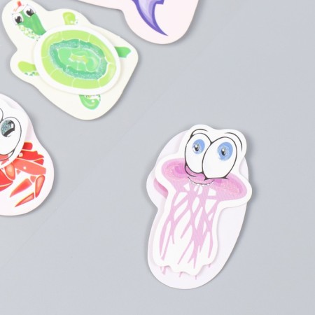 Cardboard sticker 2 layers "Underwater Life" 17x12 cm-1