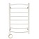 Electric towel "Sanprise" Classic P8, 500x800 mm, left, white