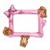 Foil ball 25 "Pink photo frame"
