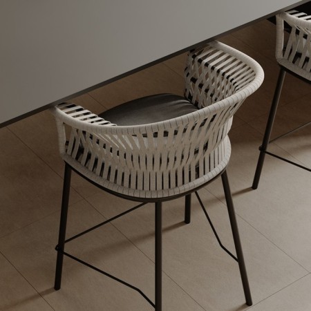 Semi-bank Haugen, 530 × 580 × 920 mm, dark gray / light gray color-10