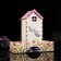 Tea house "Blobes House", 20x20x8 cm