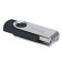 Flash drive Mirex Swivel Black, 4 GB, USB2.0, th Up 25 MB/s, PBU up to 15 Mb/s, black