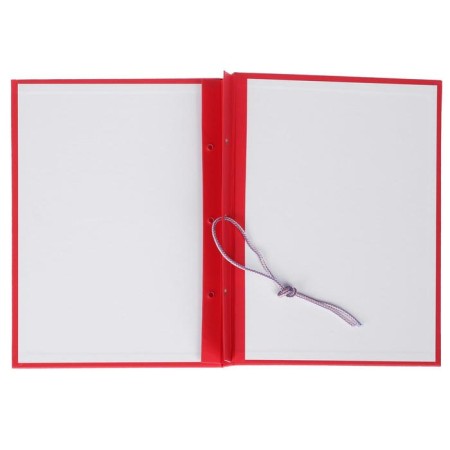 Folder "Personal business", boumville, scallops/cassation, without paper, red (capacity up to 300 sheets)-2