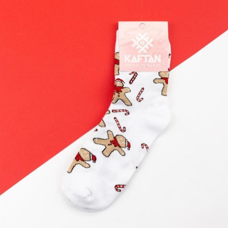 New Year. New Year's socks KAFTAN "cook" p. 36-40 (23-25 ​​cm)-2