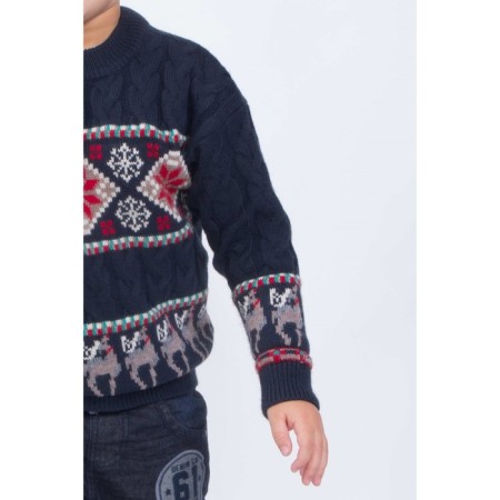 Jumper for boys, size 32, blue color-2