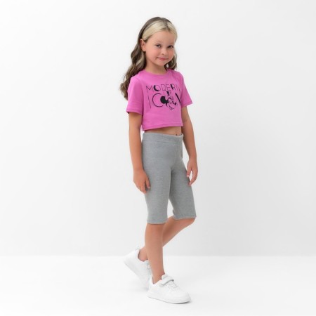 T -shirt Baby shortened "icon" Minnie Mouse, pink color-2