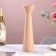 Candlestick, model No. 5, 9 x 34 cm, beech