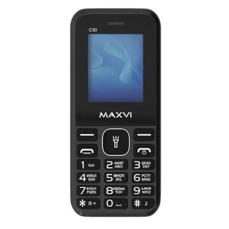 Cell phone Maxvi C30 Black