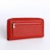 Women's wallet with lightning, red color