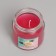 Aromatic candle in glass 6.3cm, 100ml, delicate rose