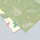 Scrapbooking paper bilateral "leaves" density 180 g 30.5x32 cm