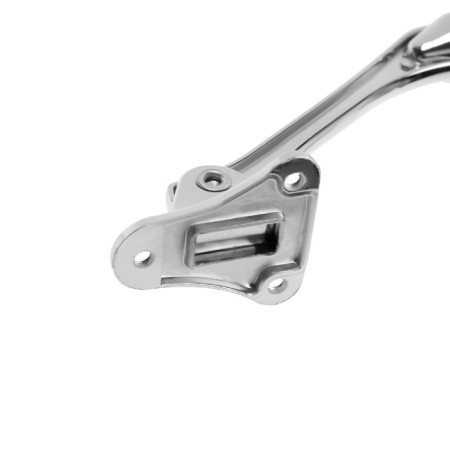 Door locomard lock, "goat leg", color chromium-2