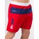 Male ISee shorts, size 48, red color, blue
