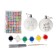 New Year's set for creativity. Christmas balls for coloring "New Year! Miracles come true ", 2 pcs