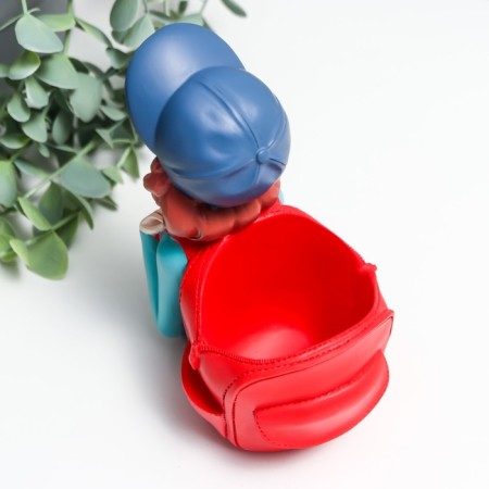 Souvenir Polystone stand "Baby with a backpack, in the cap" MIX 14.7x9.5x7.7 cm-8