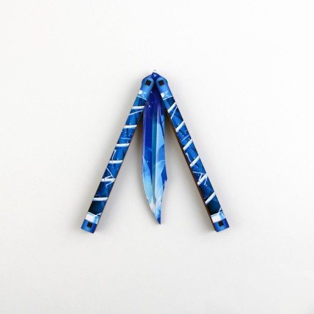 Wooden weapons, children's souvenir "ice", designer knife, 14 x 9.1 x 3.2 cm-3